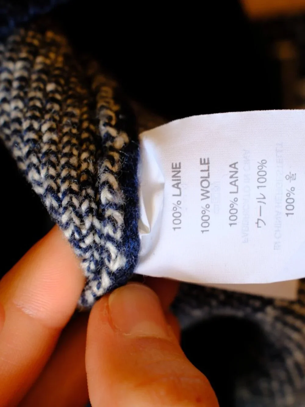 100% Wool J. Crew Winter Sweater